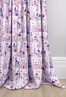 Magic Castle, Fairy Purple - Made to Measure Curtains